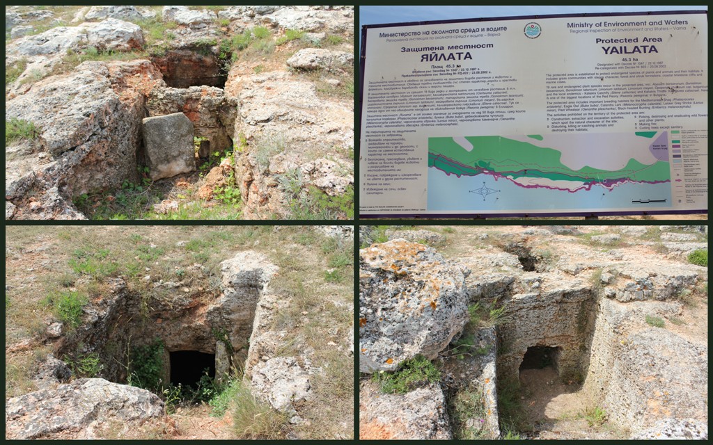 археологический заповедник "Яйлата" (Болгария)-гробницы