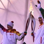 Олимпийский огонь во ВГУЭС