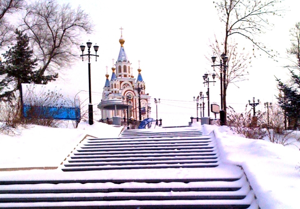 Хабаровск зимой